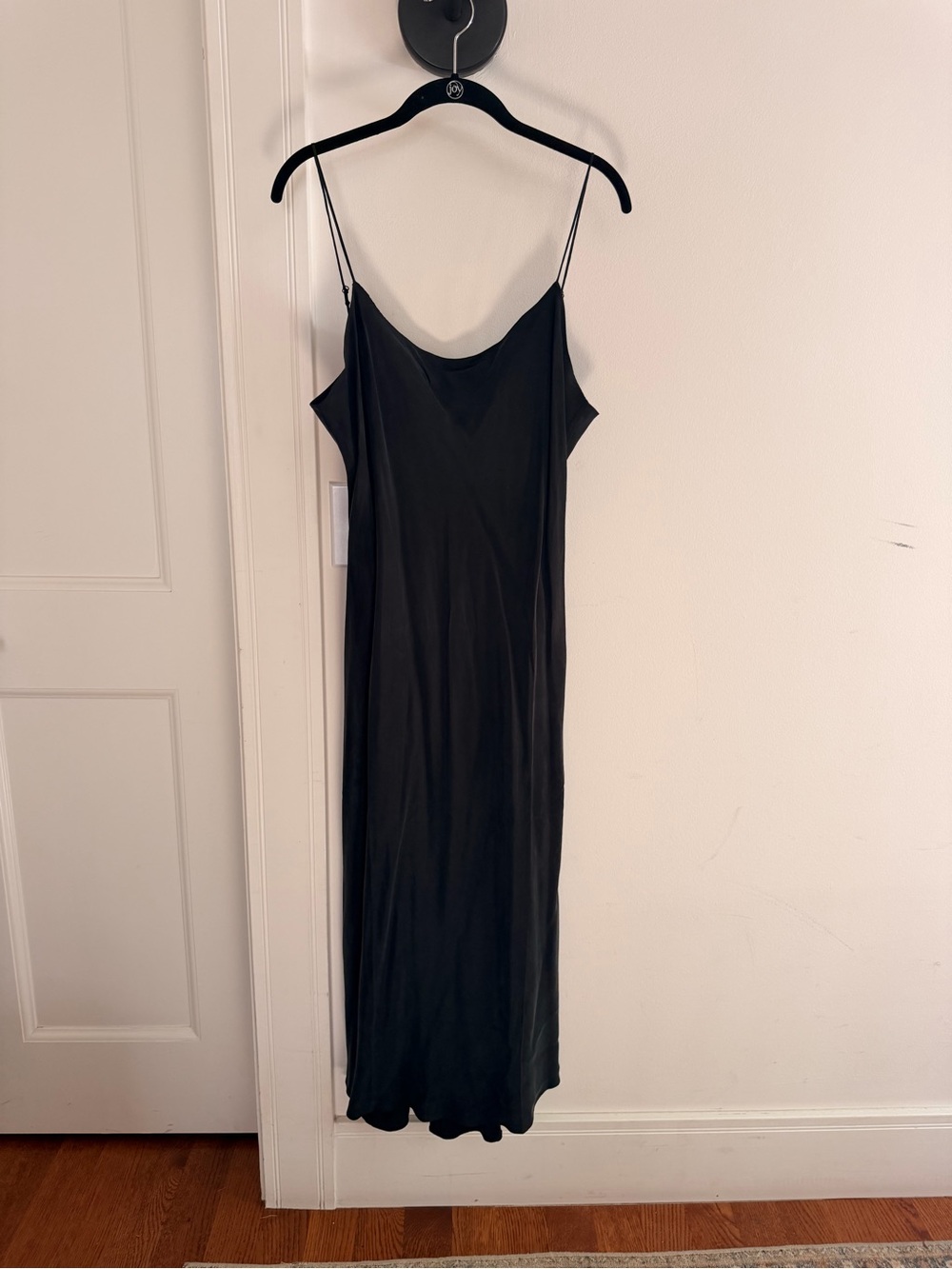 J. Crew Black Dress with Satin Finish